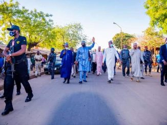 The Zamfara State Governor Matawalle Monitors The Ongoing Roads Construction in Gusau LGA