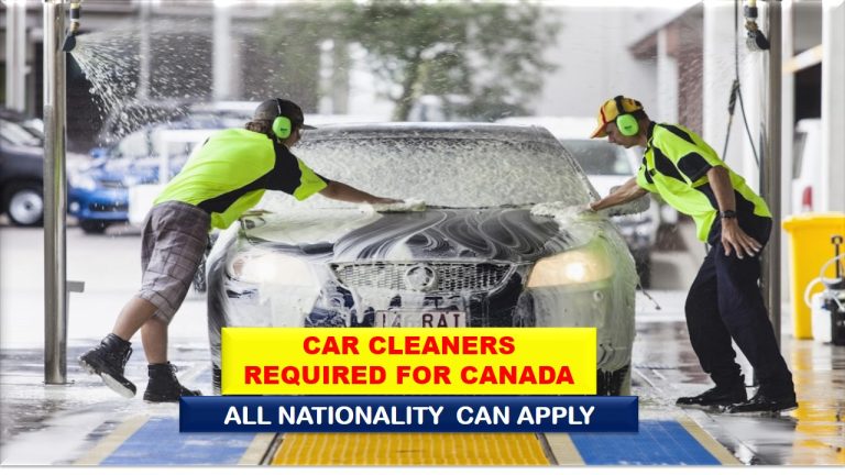 Car Wash Job Opportunity in Canada